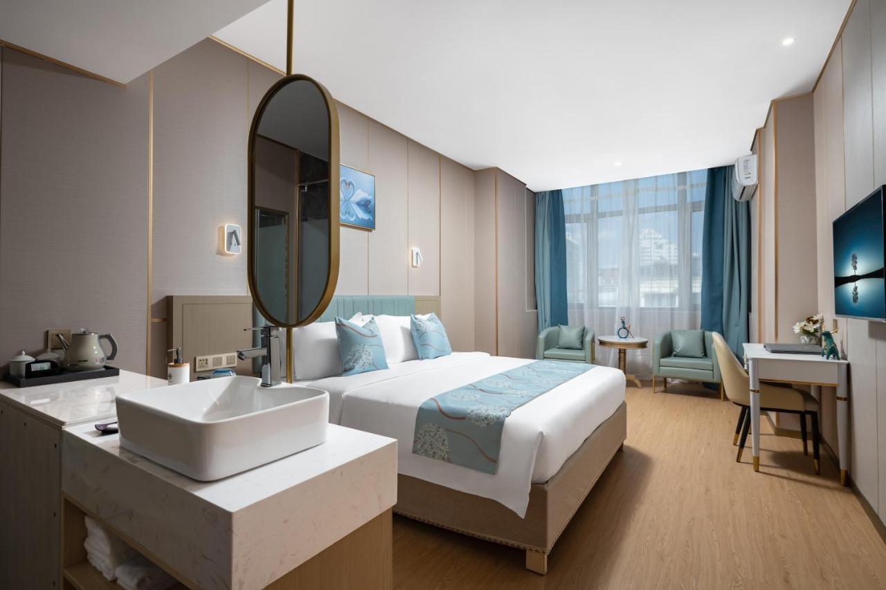 Wenhao Seaview Hotel Санья Экстерьер фото
