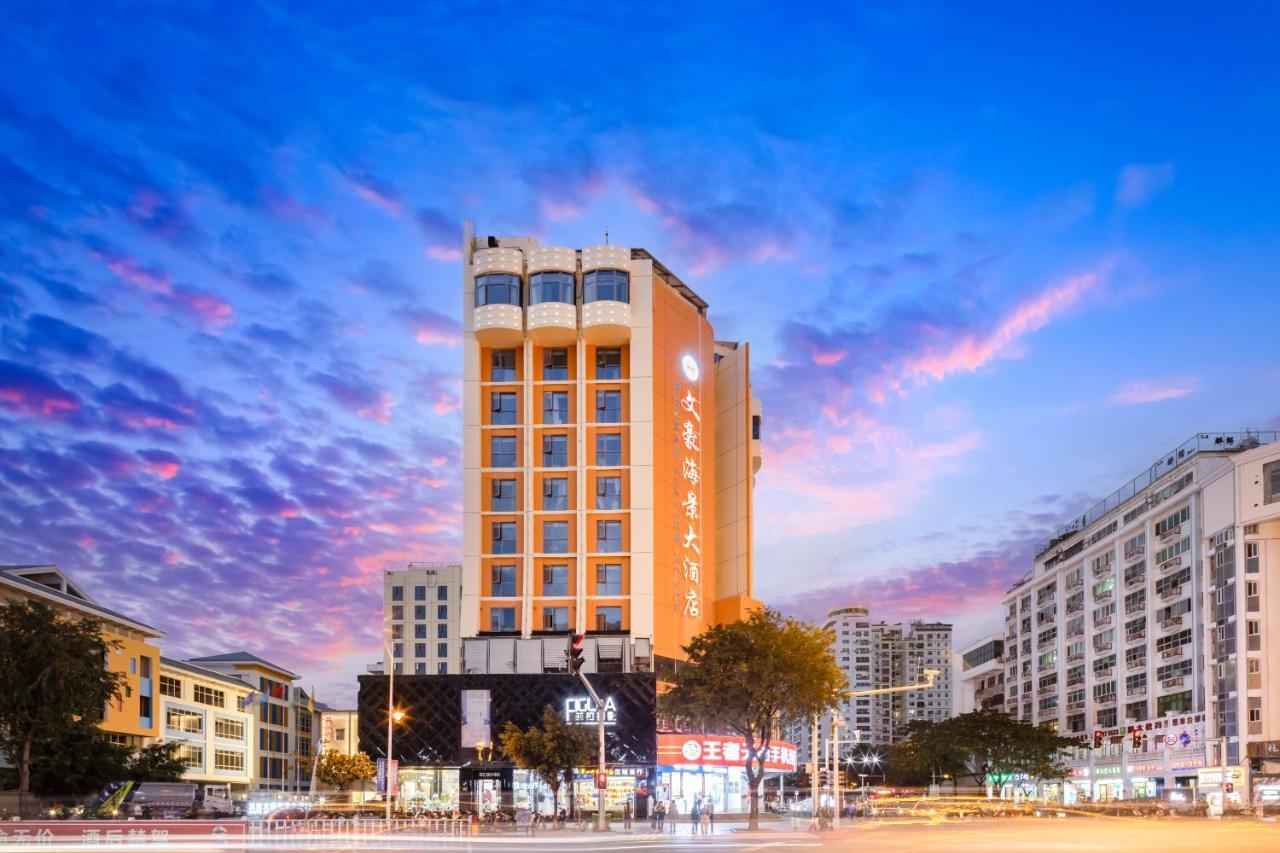 Wenhao Seaview Hotel Санья Экстерьер фото